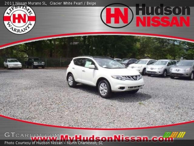 2011 Nissan Murano SL in Glacier White Pearl