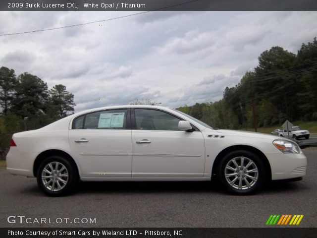 2009 Buick Lucerne CXL in White Opal