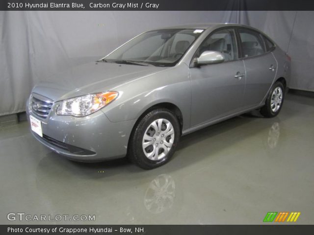 2010 Hyundai Elantra Blue in Carbon Gray Mist
