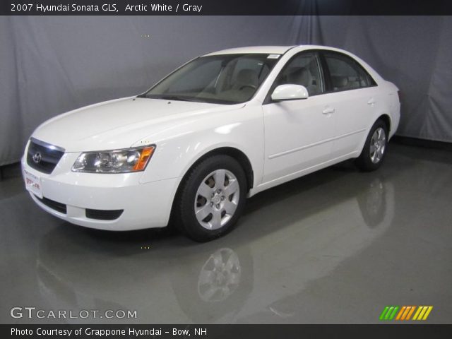 2007 Hyundai Sonata GLS in Arctic White