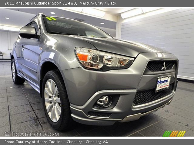 2011 Mitsubishi Outlander Sport SE 4WD in Mercury Gray