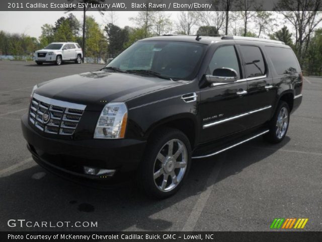 2011 Cadillac Escalade ESV Luxury AWD in Black Raven