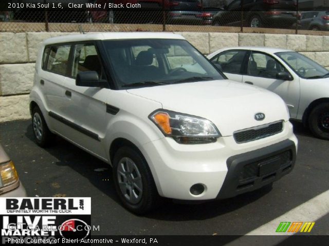 2010 Kia Soul 1.6 in Clear White