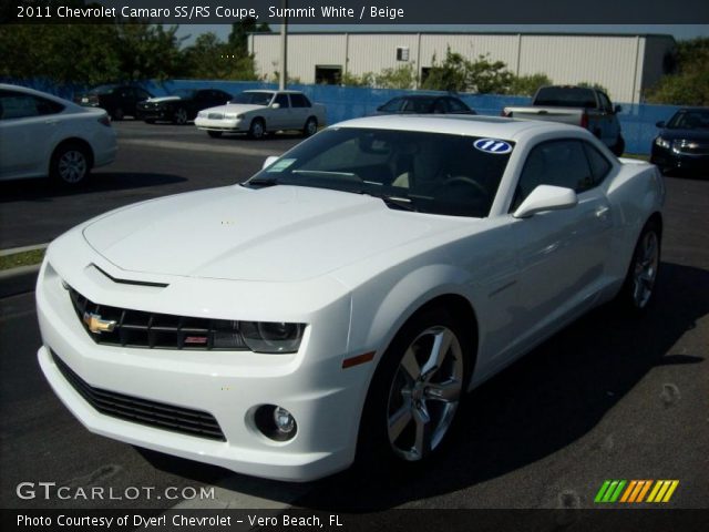2011 Chevrolet Camaro SS/RS Coupe in Summit White