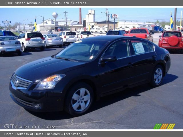 2008 Nissan Altima 2.5 S in Super Black
