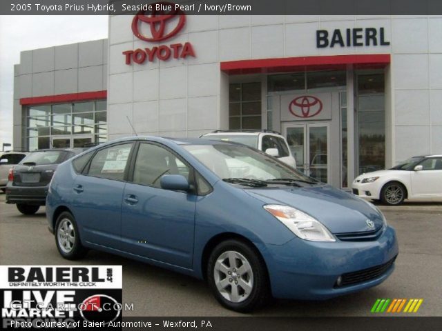 2005 Toyota Prius Hybrid in Seaside Blue Pearl