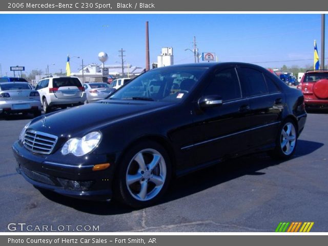 2006 Mercedes-Benz C 230 Sport in Black