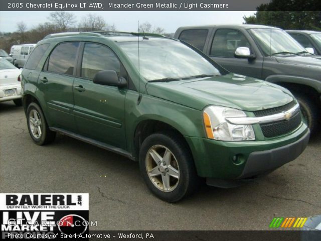 2005 Chevrolet Equinox LT AWD in Meander Green Metallic