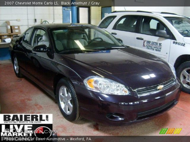 2007 Chevrolet Monte Carlo LS in Black Amethyst