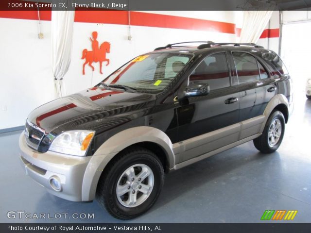 2006 Kia Sorento EX in Ebony Black