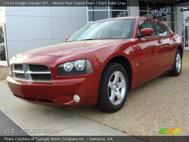 2010 Dodge Charger SXT in Inferno Red Crystal Pearl