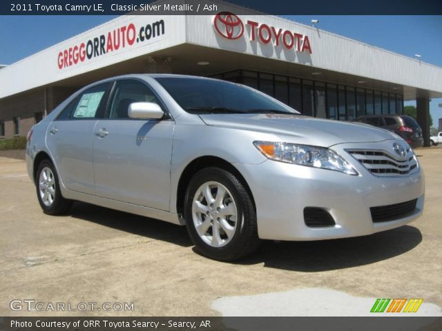 2011 Toyota Camry LE in Classic Silver Metallic