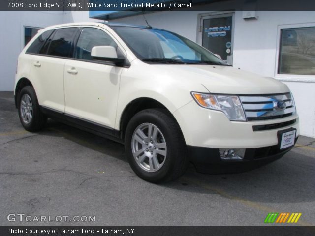 2008 Ford Edge SEL AWD in White Sand Tri-Coat Metallic