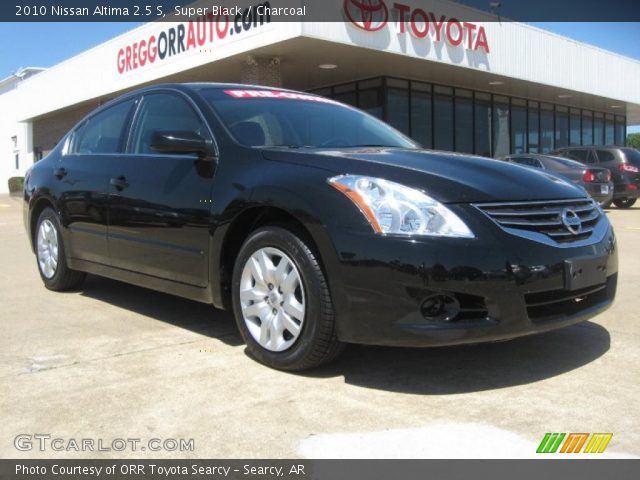 2010 Nissan Altima 2.5 S in Super Black
