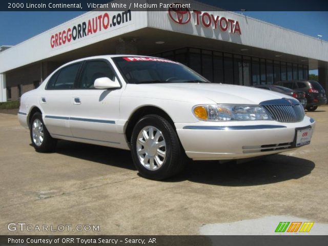 2000 Lincoln Continental  in Vibrant White