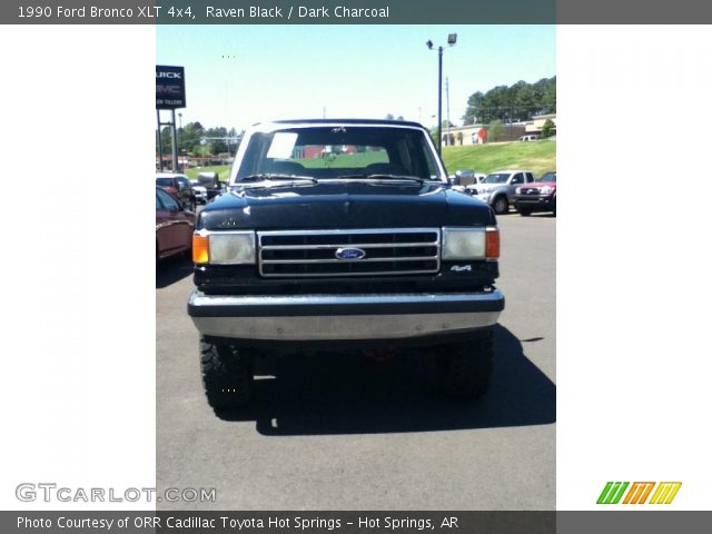 1990 Ford Bronco XLT 4x4 in Raven Black