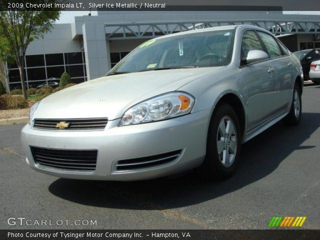 2009 Chevrolet Impala LT in Silver Ice Metallic