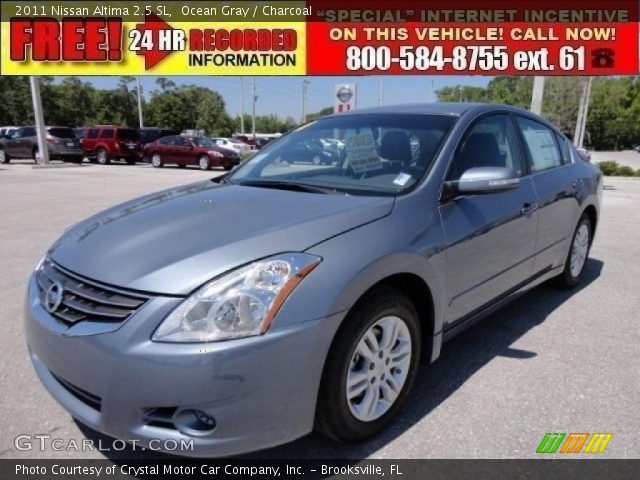2011 Nissan Altima 2.5 SL in Ocean Gray