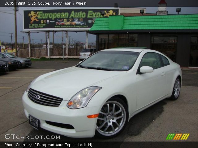 2005 Infiniti G 35 Coupe in Ivory Pearl