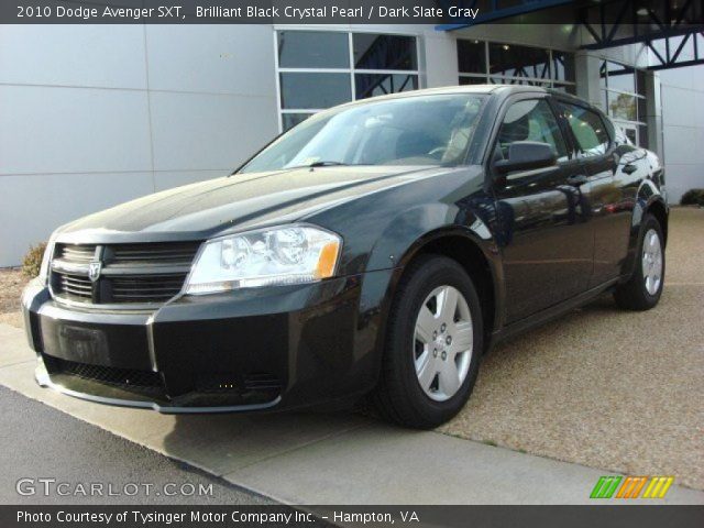 2010 Dodge Avenger SXT in Brilliant Black Crystal Pearl
