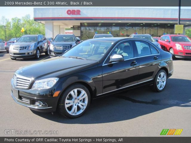 2009 Mercedes-Benz C 300 4Matic in Black