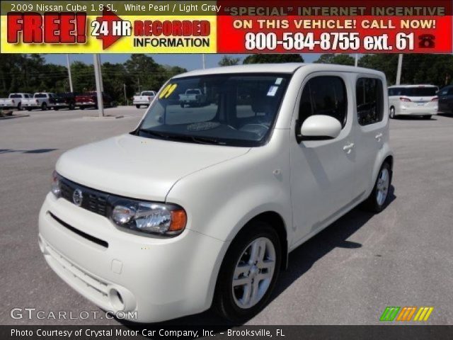 2009 Nissan Cube 1.8 SL in White Pearl