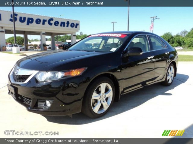 2009 Acura TSX Sedan in Crystal Black Pearl