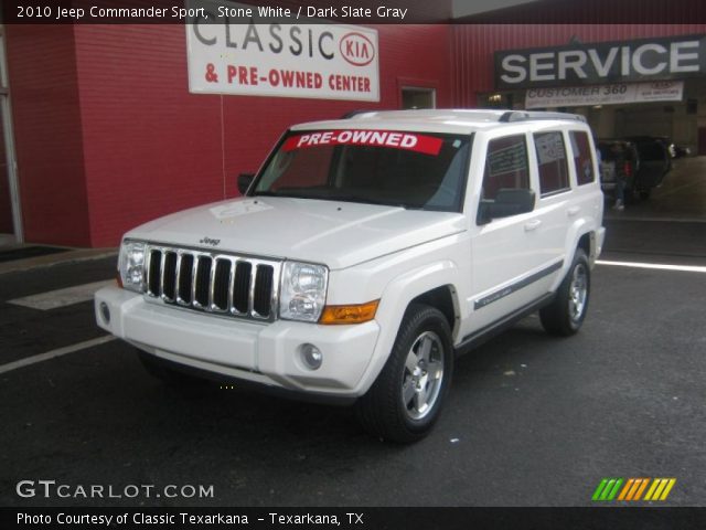 2010 Jeep Commander Sport in Stone White