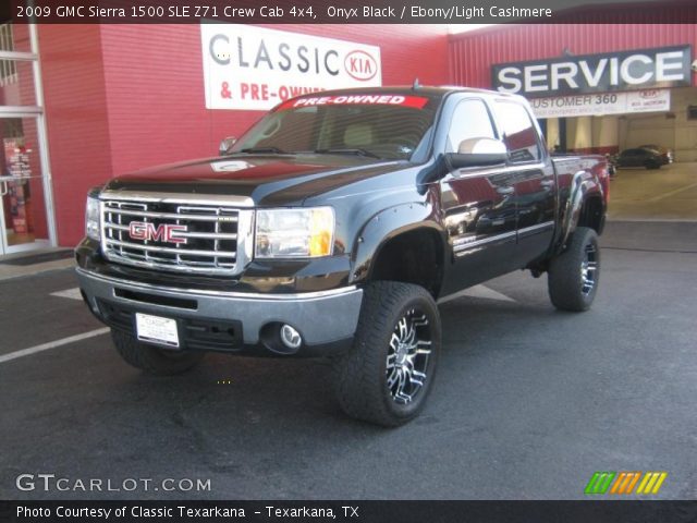 2009 GMC Sierra 1500 SLE Z71 Crew Cab 4x4 in Onyx Black