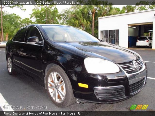 2006 Volkswagen Jetta 2.5 Sedan in Black