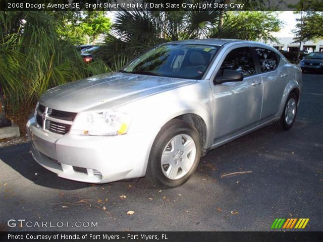 2008 Dodge Avenger SE in Bright Silver Metallic