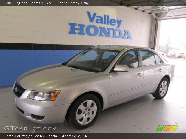 2008 Hyundai Sonata GLS V6 in Bright Silver