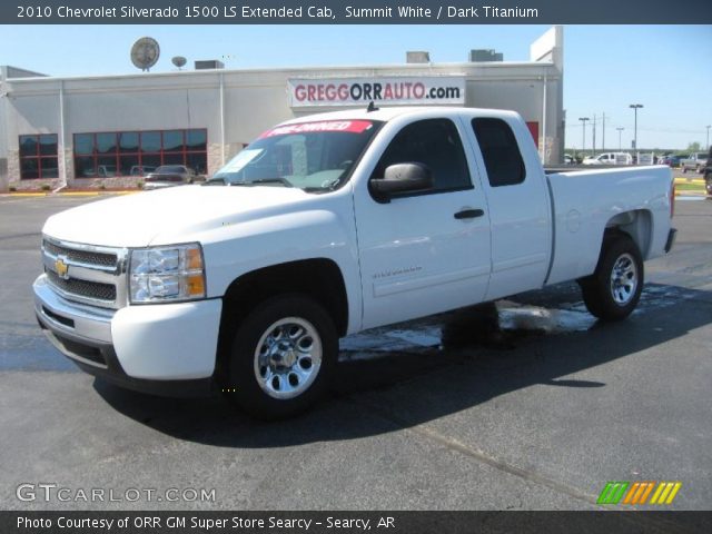 2010 Chevrolet Silverado 1500 LS Extended Cab in Summit White