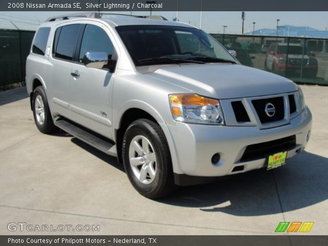 2008 Nissan Armada SE in Silver Lightning