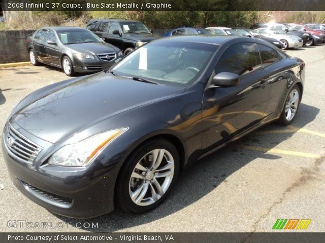 2008 Infiniti G 37 Coupe in Blue Slate Metallic