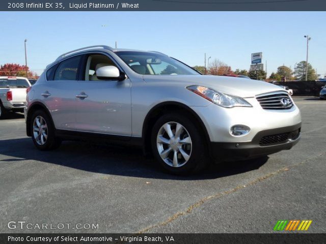 2008 Infiniti EX 35 in Liquid Platinum