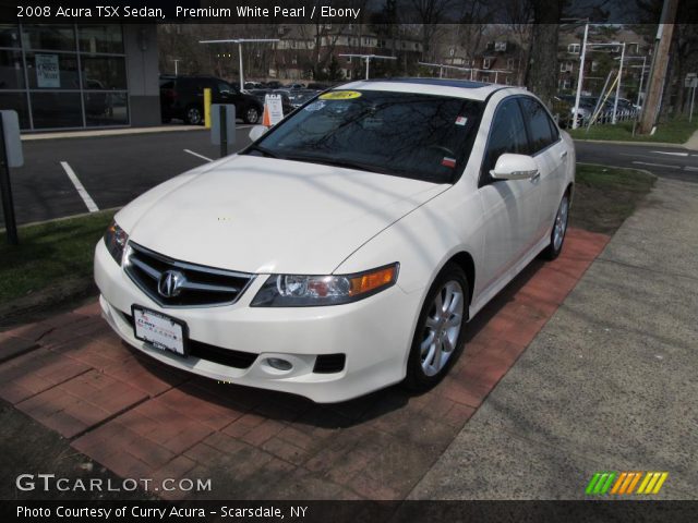 2008 Acura TSX Sedan in Premium White Pearl