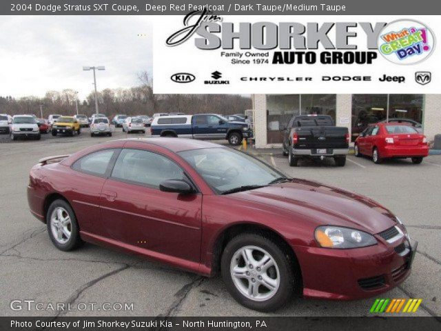 2004 Dodge Stratus SXT Coupe in Deep Red Pearlcoat