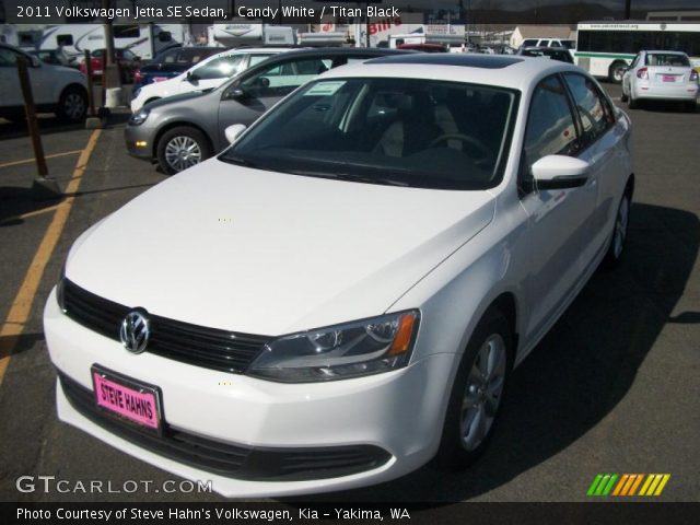 2011 Volkswagen Jetta SE Sedan in Candy White
