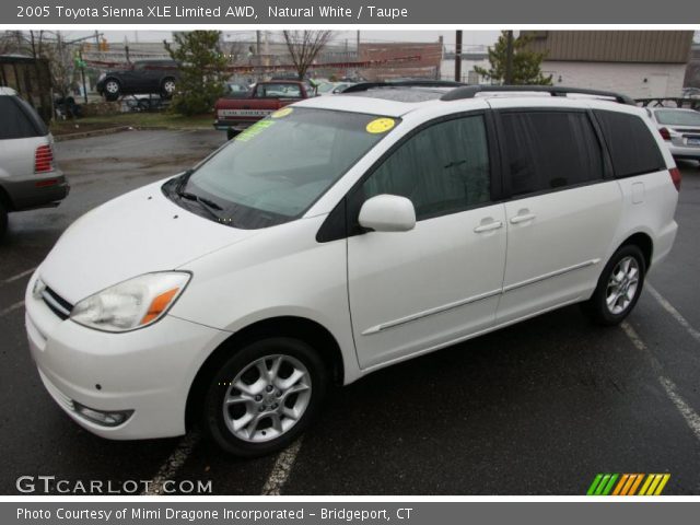 2005 Toyota Sienna XLE Limited AWD in Natural White