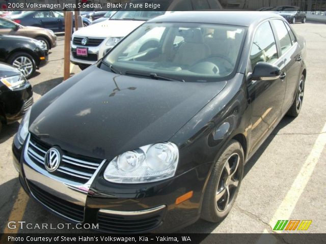 2008 Volkswagen Jetta S Sedan in Black