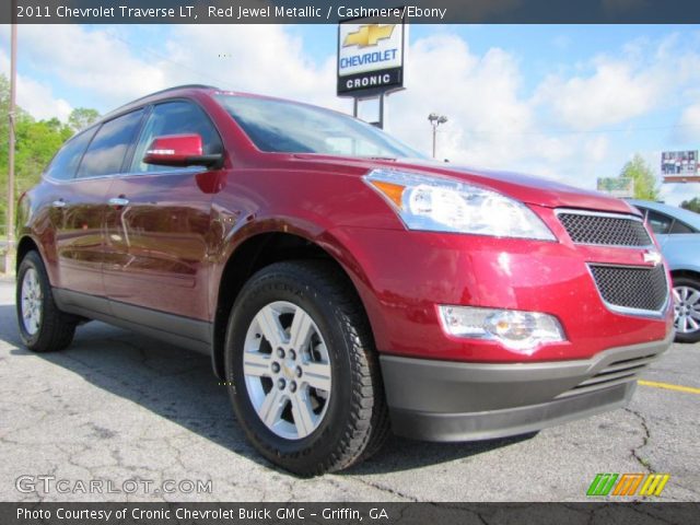 2011 Chevrolet Traverse LT in Red Jewel Metallic