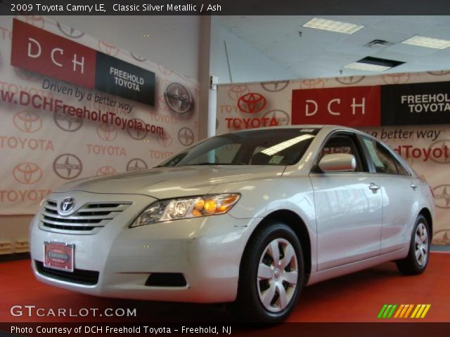 2009 Toyota Camry LE in Classic Silver Metallic