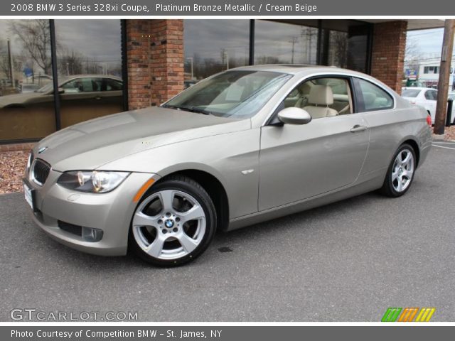 2008 BMW 3 Series 328xi Coupe in Platinum Bronze Metallic