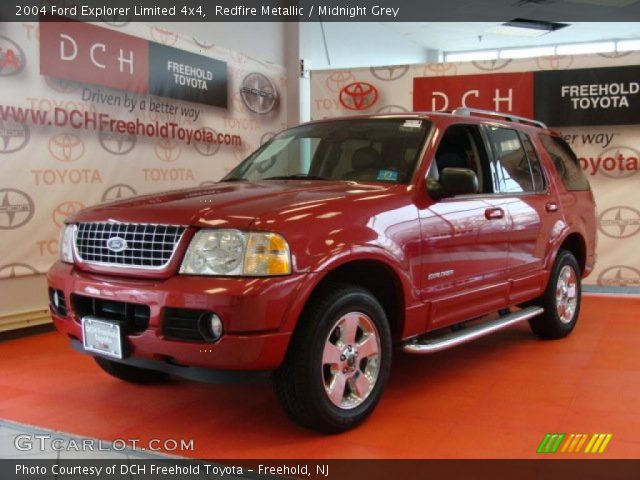 2004 Ford Explorer Limited 4x4 in Redfire Metallic