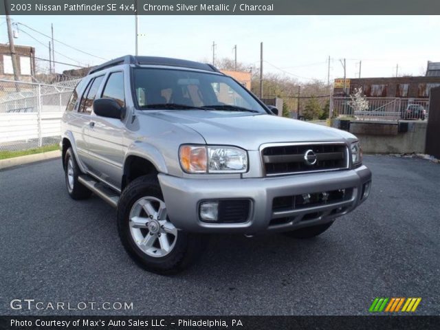 2003 Nissan Pathfinder SE 4x4 in Chrome Silver Metallic