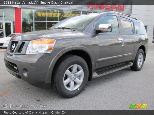 2011 Nissan Armada SV in Smoke Gray