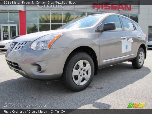 2011 Nissan Rogue S in Gotham Gray Metallic