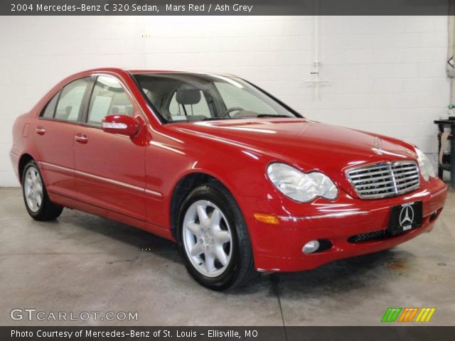 2004 Mercedes-Benz C 320 Sedan in Mars Red