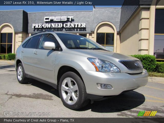 2007 Lexus RX 350 in Millennium Silver Metallic